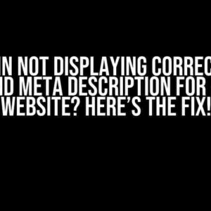 LinkedIn Not Displaying Correct Meta Title and Meta Description for ASP.NET Website? Here’s the Fix!